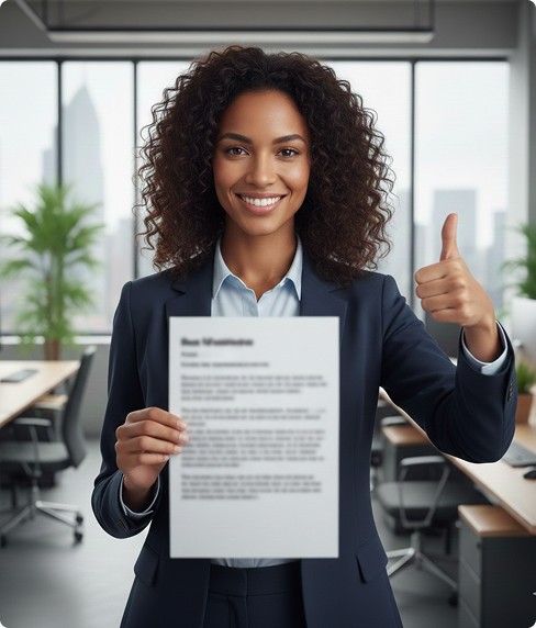 Professional with document — date of birth correction matters